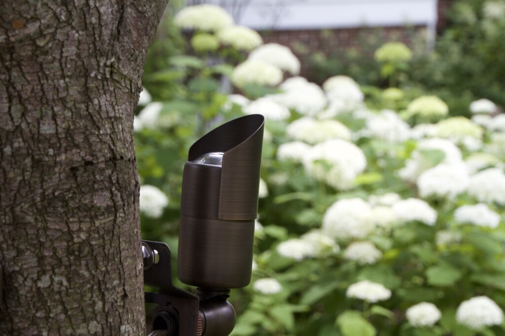 Outdoor landscape lighting in St Charles, IL | Milieu Landscaping