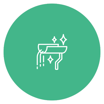 gutter cleaning icon