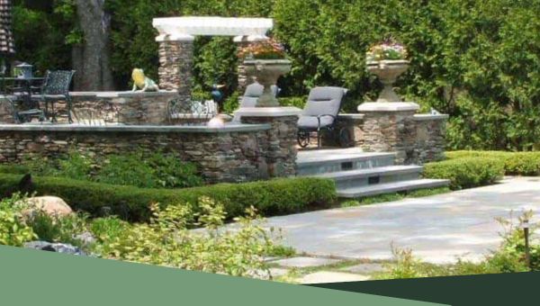 Backyard garden design