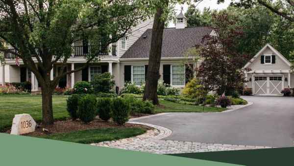 Front yard landscape