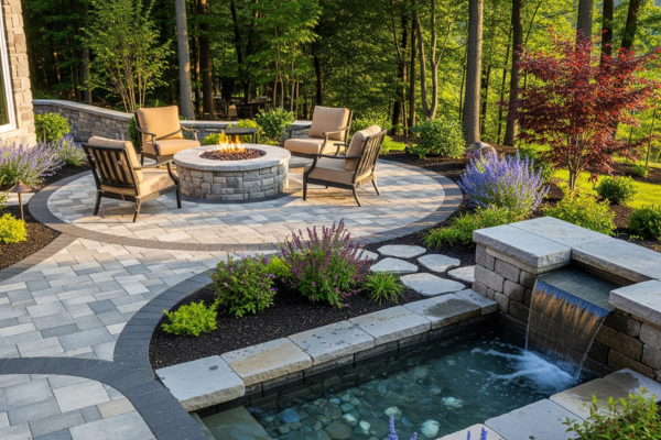 Hardscaping, Water Features, Fire Features