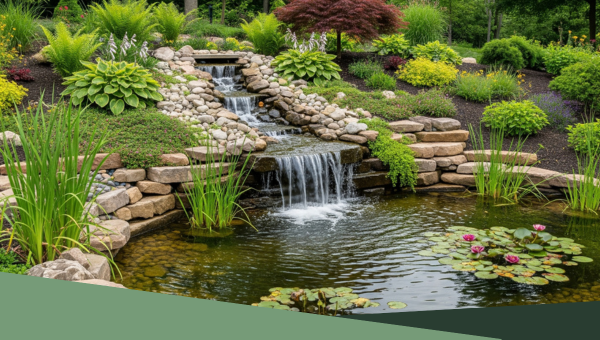 Stunning water Features and Ponds