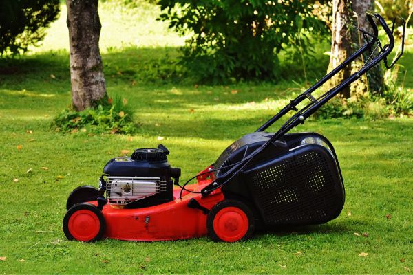 lawn mower for landscape maintenance