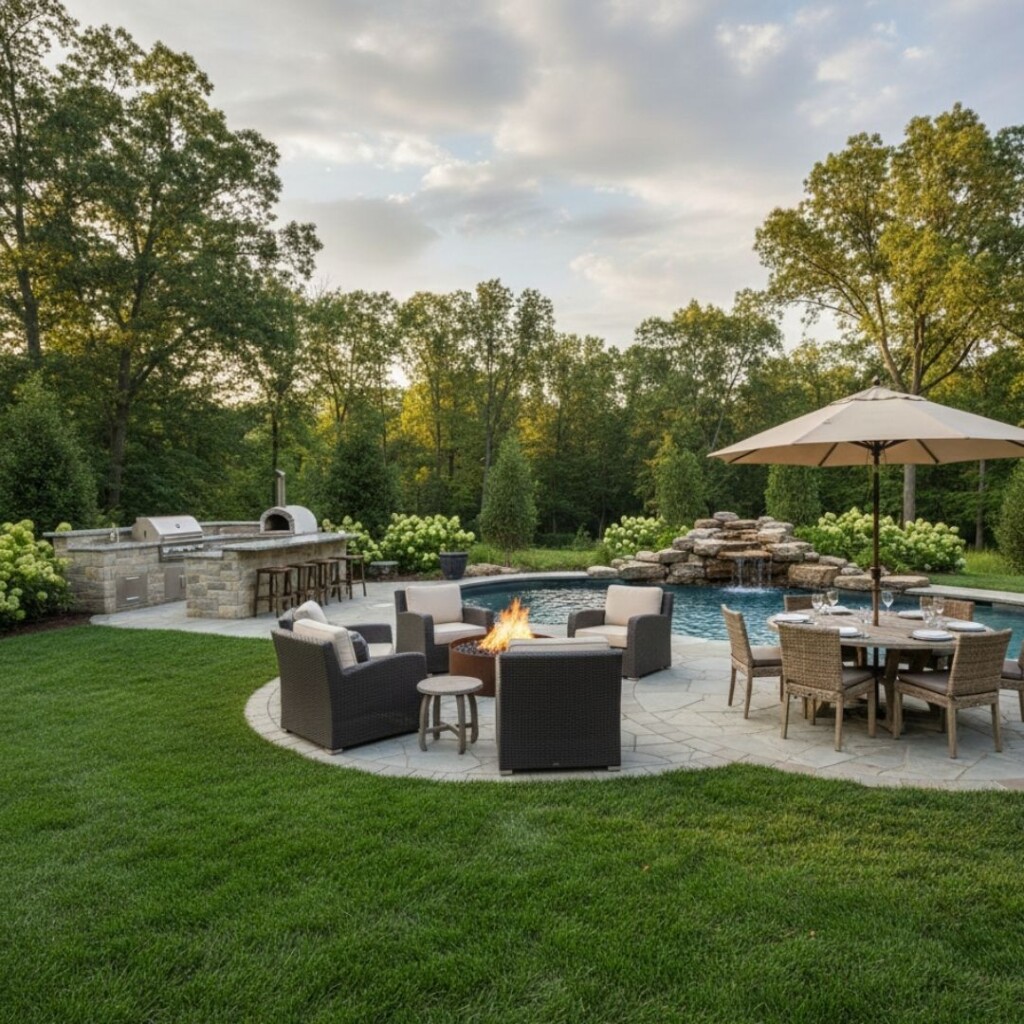 Transform Your Backyard with Stunning Hardscape Landscaping 4